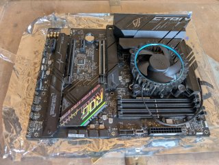 CPU 12400F+Placa Asus ROG STRIX B660-F GAMING WIFI