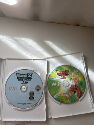 Lote 2 Juegos Dragon Ball Z Budokai Tenkaichi Wii
