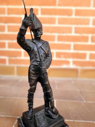 Figura Militar Regimiento Irlanda 1806