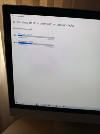 HP All-in-One 24” | i3 7ª Gen | 8GB RAM | 1TB