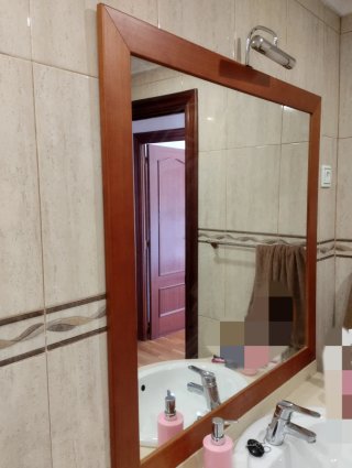Espejo de baño con luz