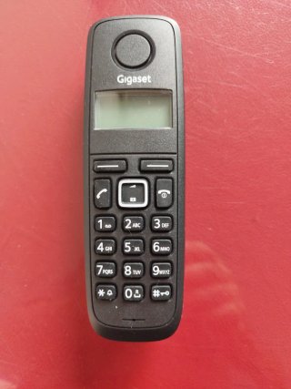 Teléfono Inalámbrico Gigaset Negro