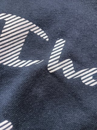 Sudadera Champion Negra Multilogo