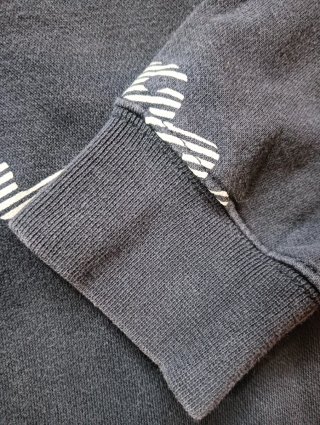 Sudadera Champion Negra Multilogo