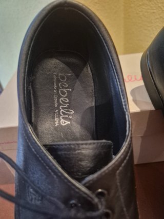 Zapatos vestir, Beberlis, en marino, número 39