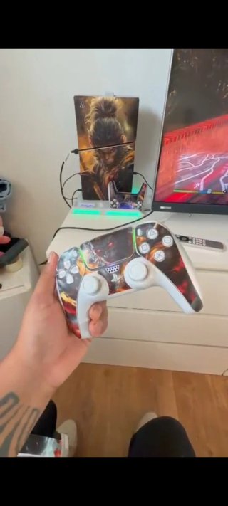 PS5 Slim (PlayStation 5) con vinilo personalizado