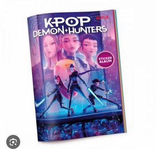 Álbum de Cromos K-Pop Demon Hunters Netflix