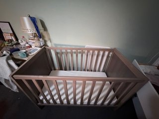 Cuna para Bebé de Madera