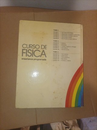Curso de Física. Libro antiguo