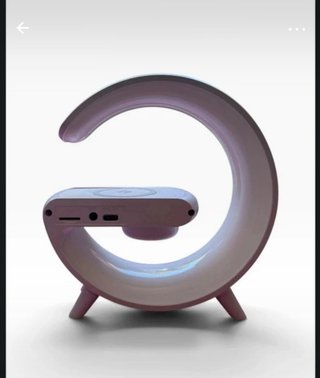 Lámpara G Smart Light Sound, cargador inalámbrico