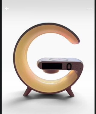 Lámpara G Smart Light Sound, cargador inalámbrico