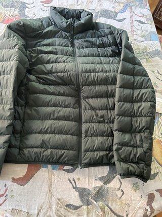 Chaqueta de plumas Uniqlo verde