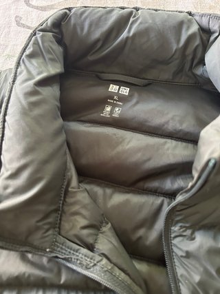 Chaqueta de plumas Uniqlo verde