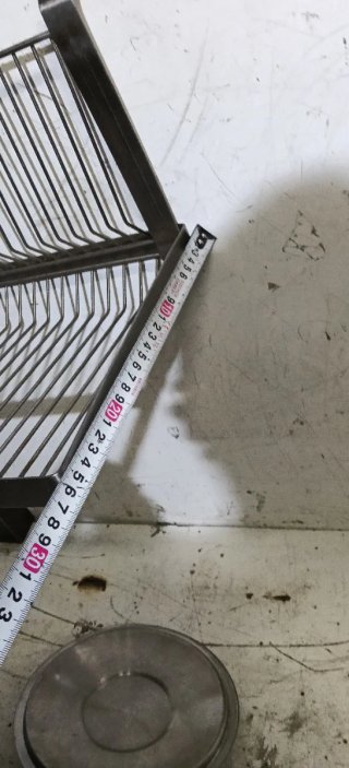 escurridor de plátos acero inox para colgar