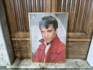 Poster Elvis Presley Anni 60 Originale