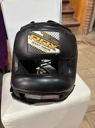 Casco Boxeo RDX con Barra Frontal
