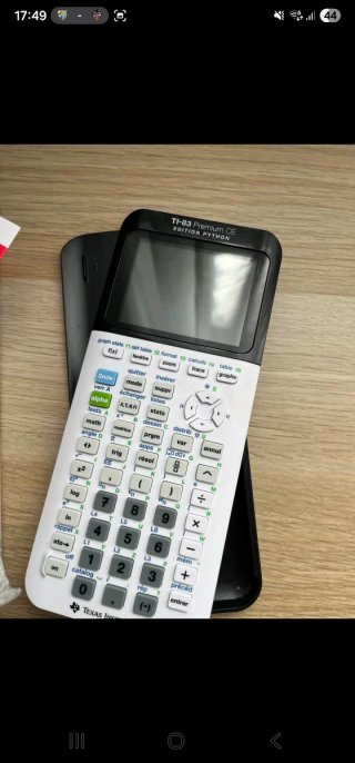 Calculadora Texas Instruments TI-83 Premium Python