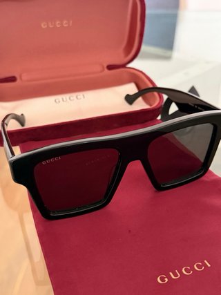 Gafas de sol Gucci negras originales