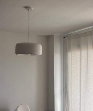Lámpara de techo blanco