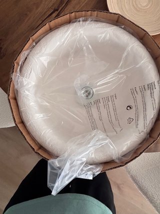 Lámpara de techo blanco