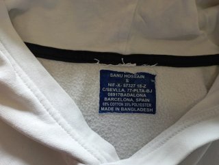 Sudadera blanca mujer talla S
