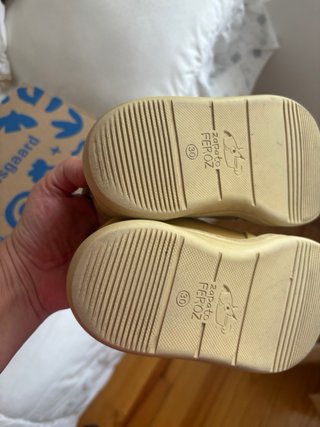 Zapatos Zapato Feroz Amarillos Talla 30
