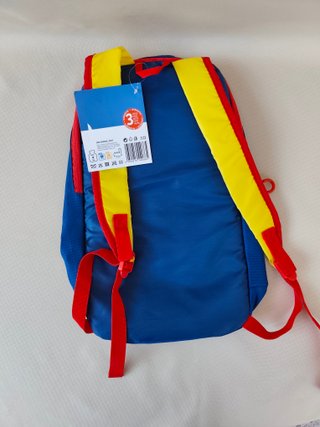 Mochila Crivit infantil azul y amarilla