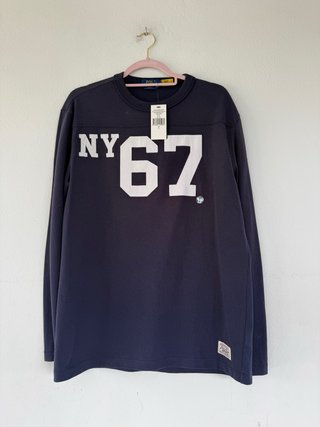 Camiseta Manga Larga Ralph Lauren Azul Talla S