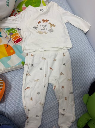 Conjunto para bebé de 2 a 3 meses