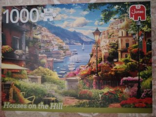 Puzzle Jumbo 1000 piezas Houses on the Hill