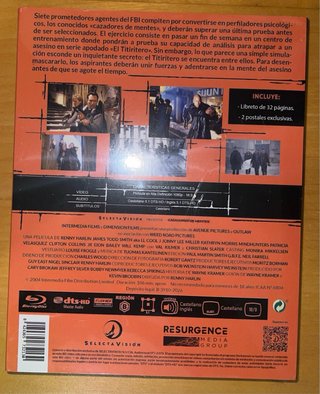 Cazadores de Mentes Bluray