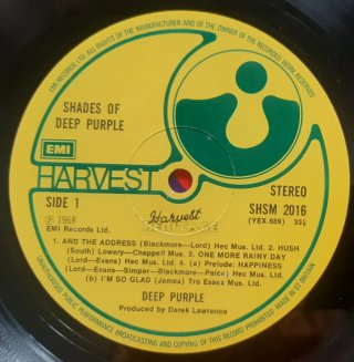 Vinilo LP Deep Purple Edicion 1977 UK