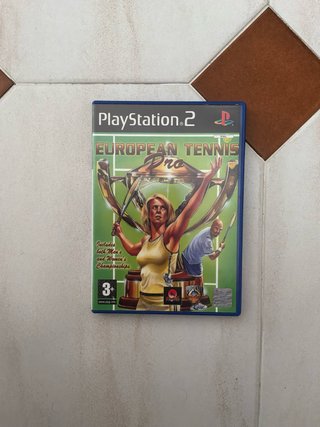 Juego European Tennis Pro PS2