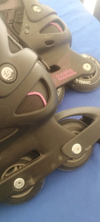Patines en línea Oxelo Active Fit 3, talla 40.