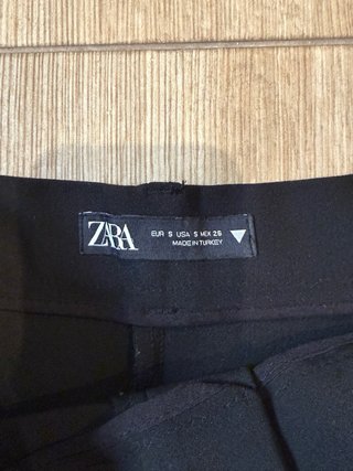 Falda pantalón sastre Zara negro