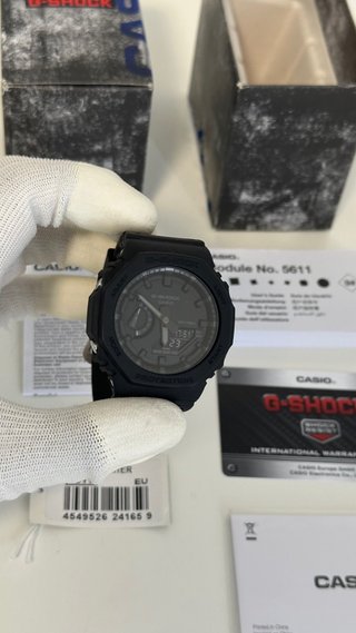 Reloj negro Casio G-Shock GA-2100-1AER