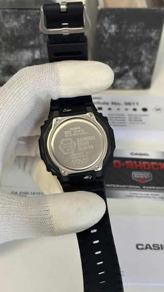 Reloj negro Casio G-Shock GA-2100-1AER