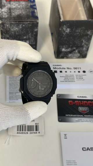 Reloj negro Casio G-Shock GA-2100-1AER