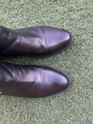 Botines de Piel Negros