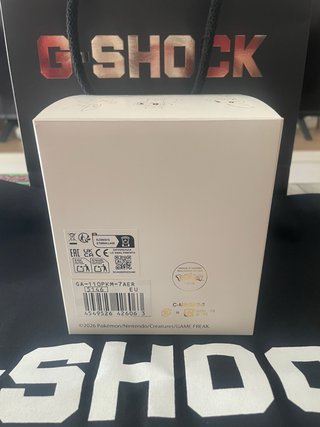 Casio G-Shock x Pokémon GA-110KRM