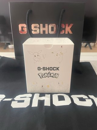 Casio G-Shock x Pokémon GA-110KRM