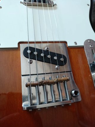 Squier classic vibe telecaster mejorada.