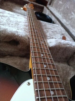 Squier classic vibe telecaster mejorada.
