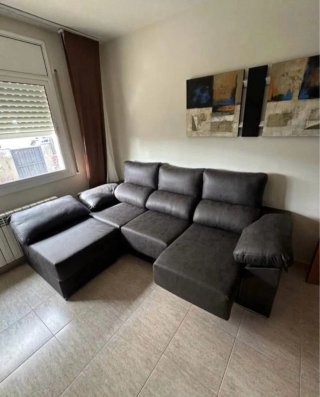 Sofá Chaiselongue Gris