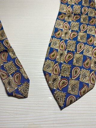Corbata Vintage Umberto Scolari 100% Seda