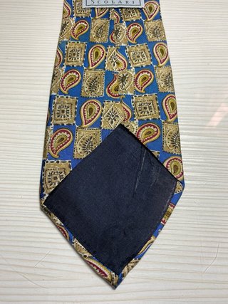Corbata Vintage Umberto Scolari 100% Seda