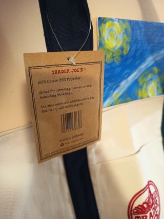 Bolsa de tela Trader Joe's