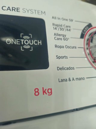 Lavadora Hoover Carga Superior 8kg