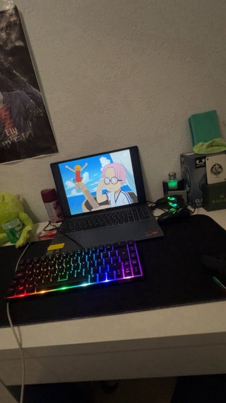 Teclado gamer KROM +raton gamer GXTrust