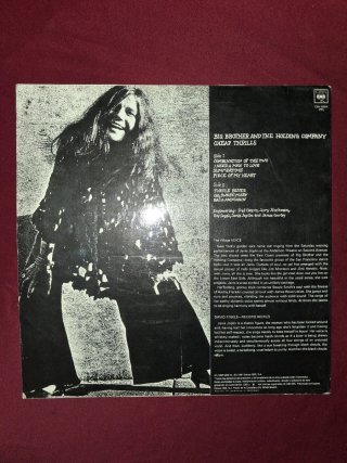 Vinilo Cheap Thrills Big Brother & The Holding Co.